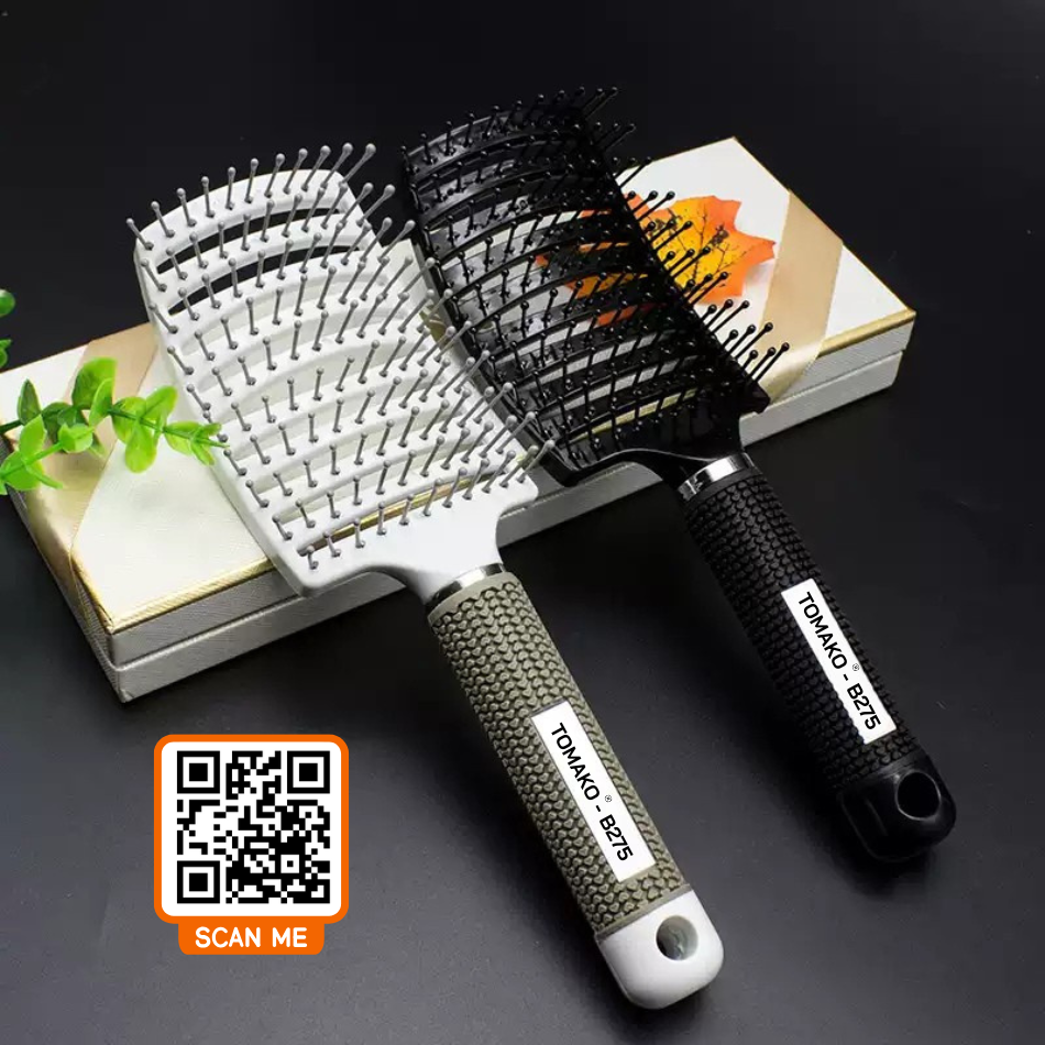 Lược chải tóc, Lược chải phồng tóc masage Tomako B275 cao cấp (24)